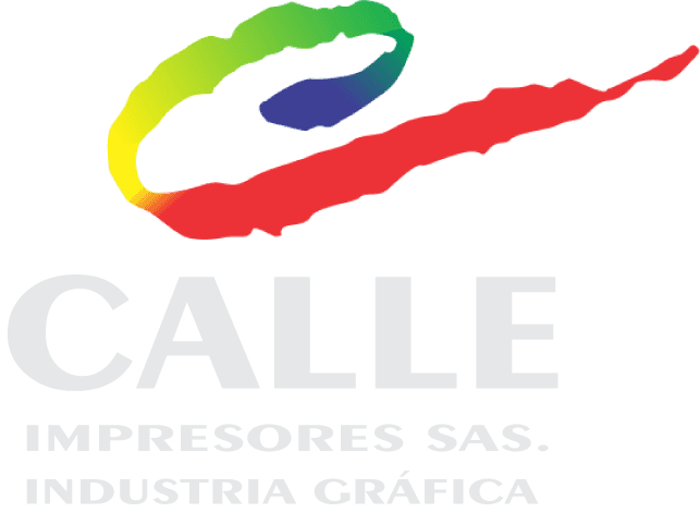 Logo Calle Impresores SAS. Industria Gráfica | Silver